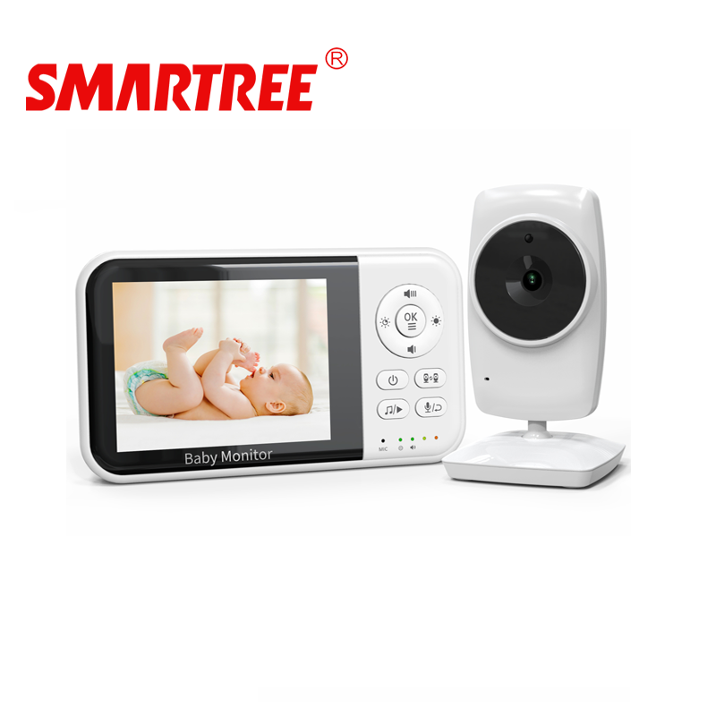 3.2 inch amazon 2019 pan/tilt newest baby monitor. the newest baby monitor factory
