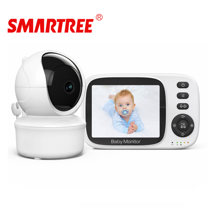 Baby Monitor 3.2 Inch Wireless Digital Video Smart PTZ Camera