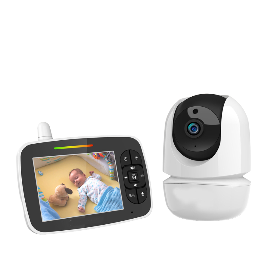 Hot Sell 3.5 Inch Video Baby Monitor Two-Way Audio Long Range Infrared Night Vision Baby Monitor