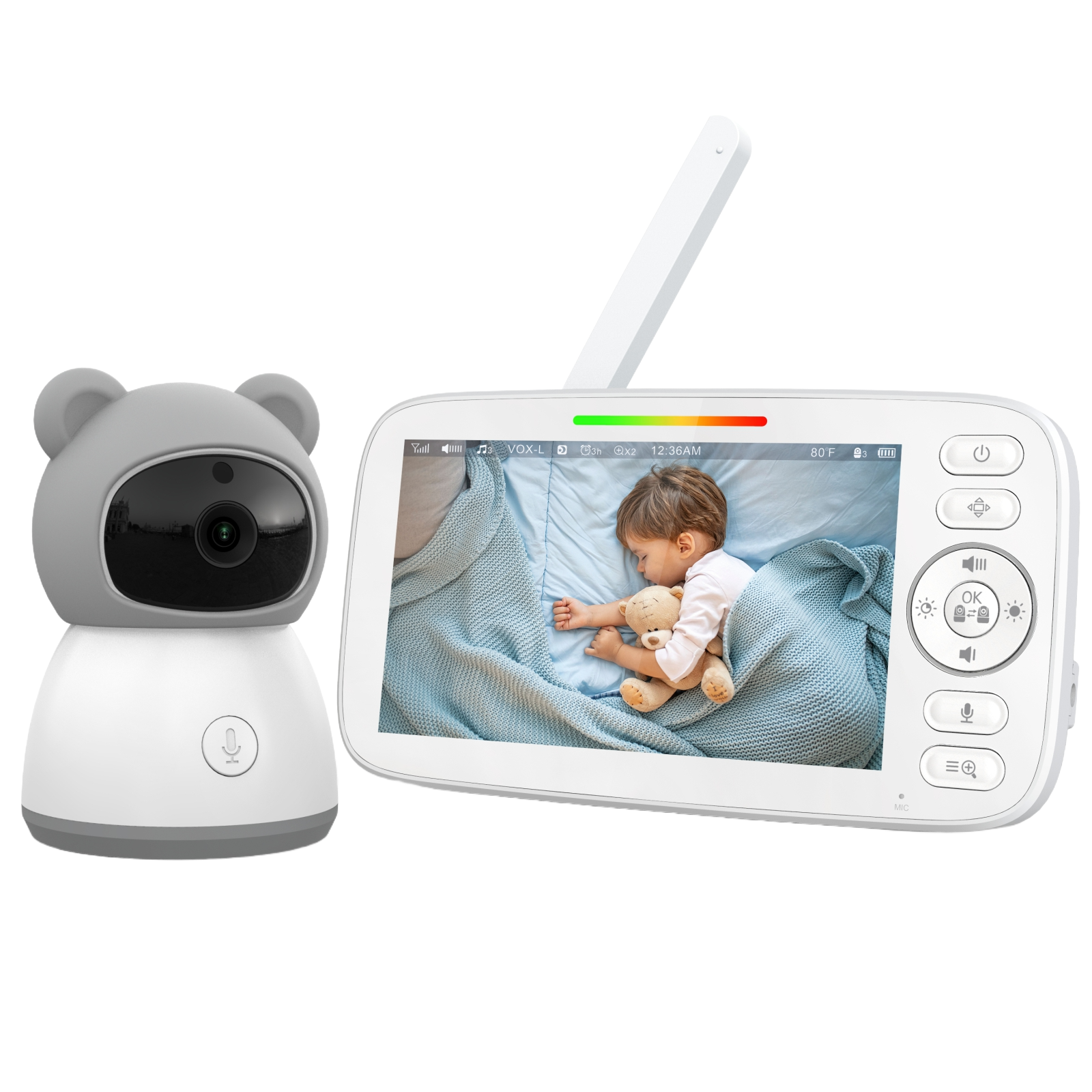 Promotion 5inch 720P Baby Monitor Camera With Cheap Price